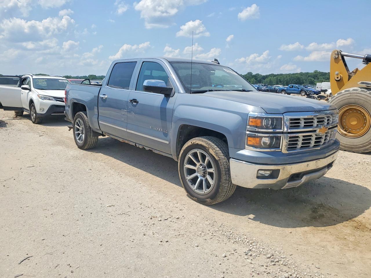 2015 Chevrolet Silverado 1500 Blue vin: 3GCUKSEC8FG419017