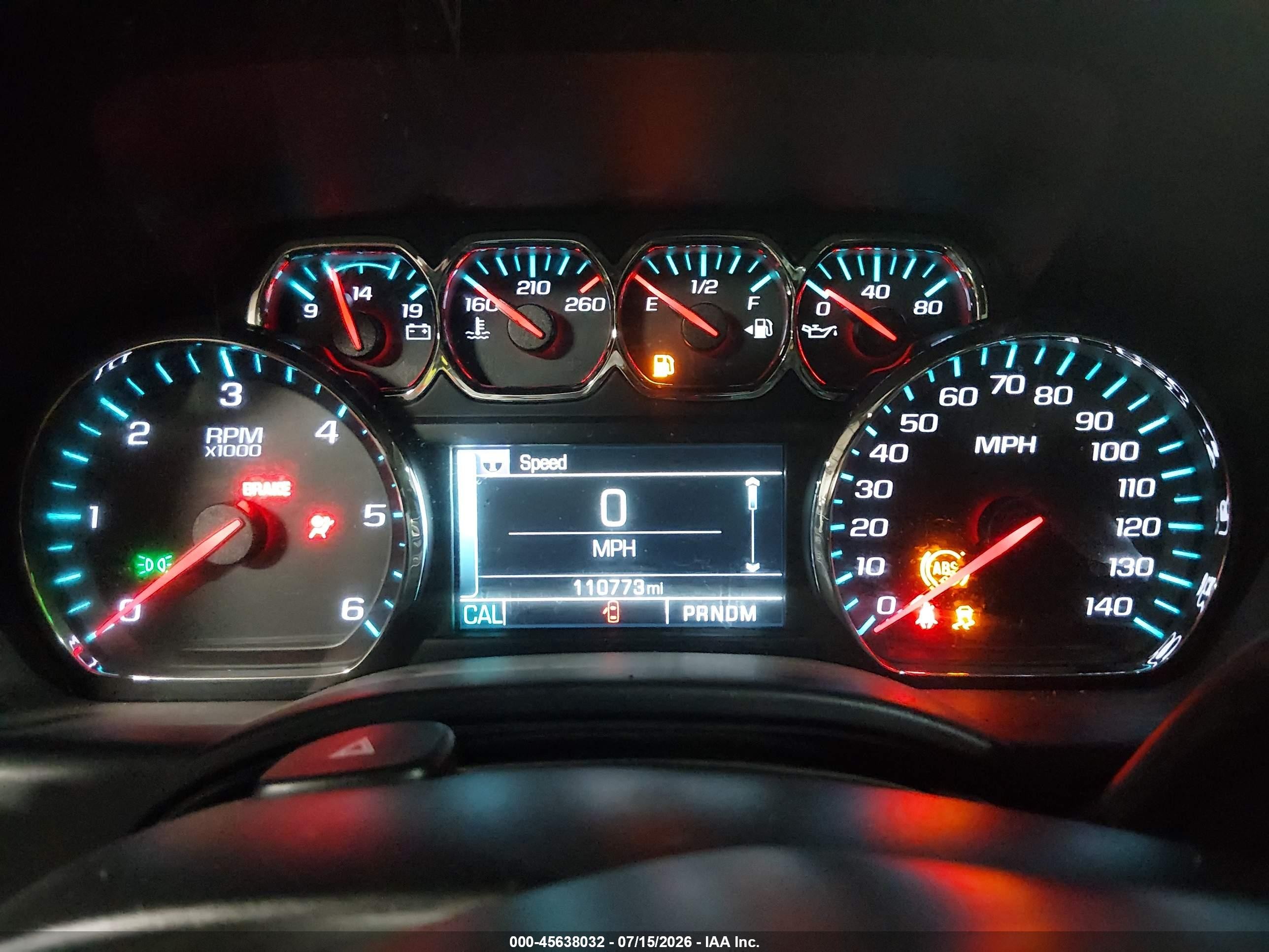 2015 Chevrolet Silverado 1500 Ltz Серый vin: 3GCUKSEC8FG497734