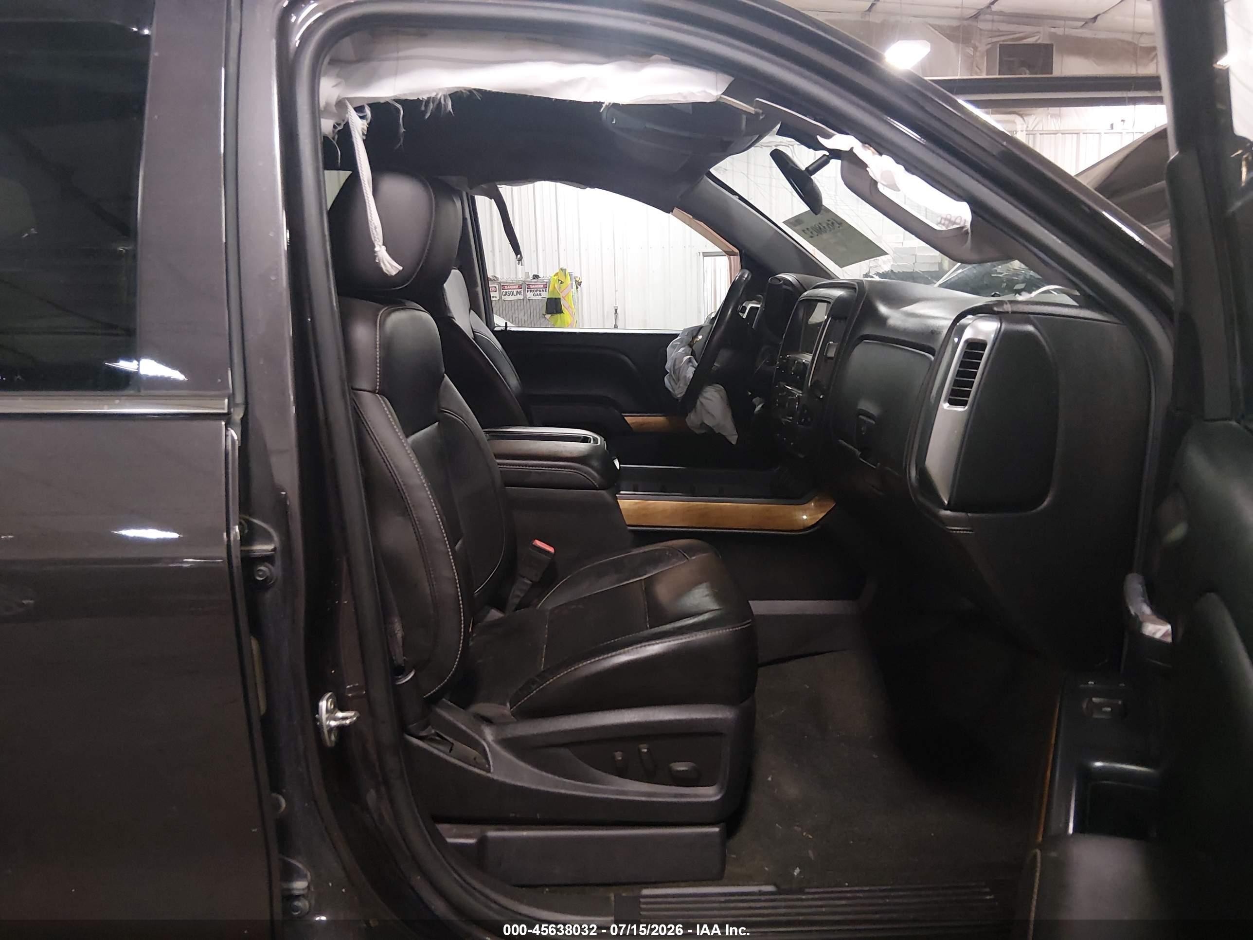 2015 Chevrolet Silverado 1500 Ltz Серый vin: 3GCUKSEC8FG497734