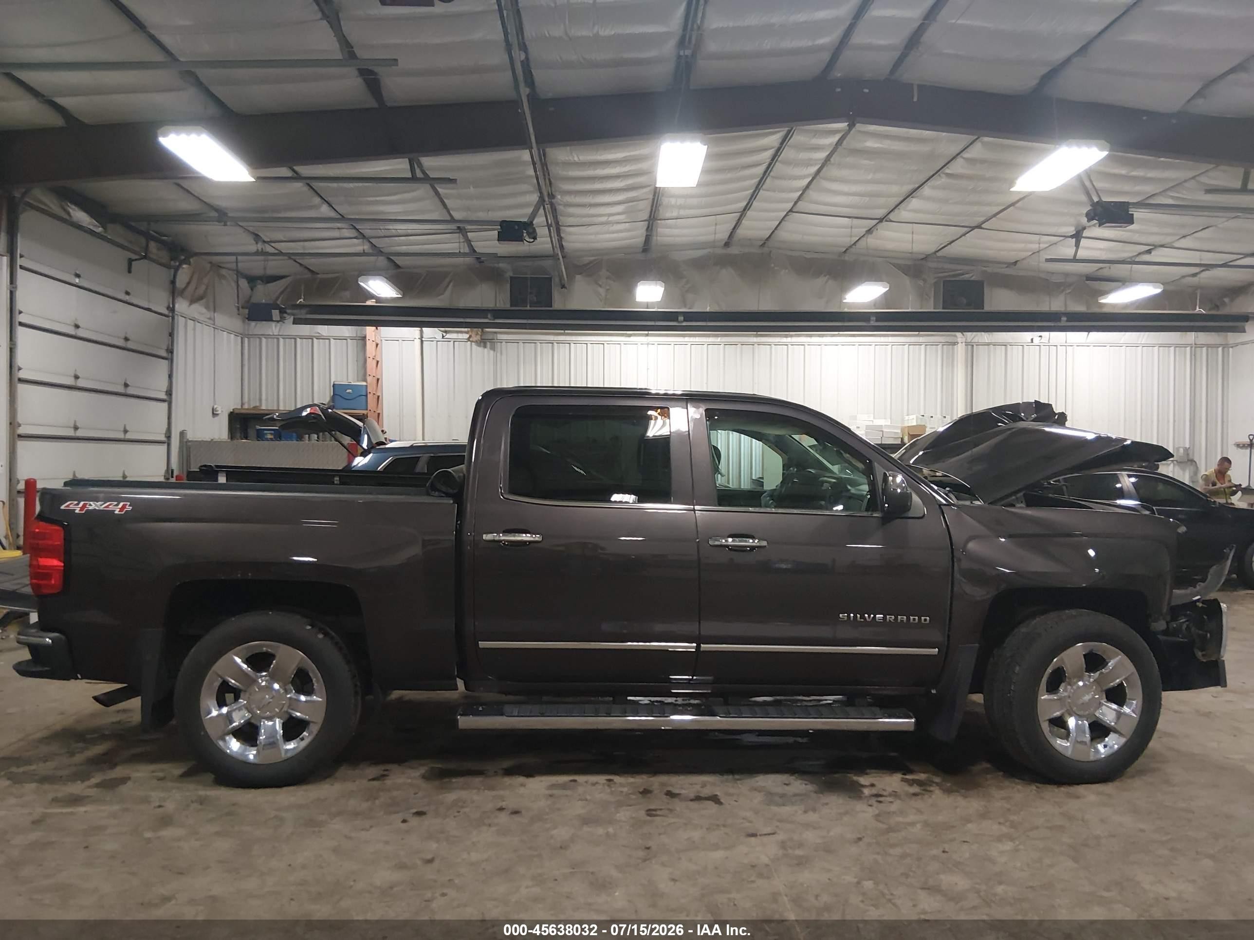 2015 Chevrolet Silverado 1500 Ltz Серый vin: 3GCUKSEC8FG497734