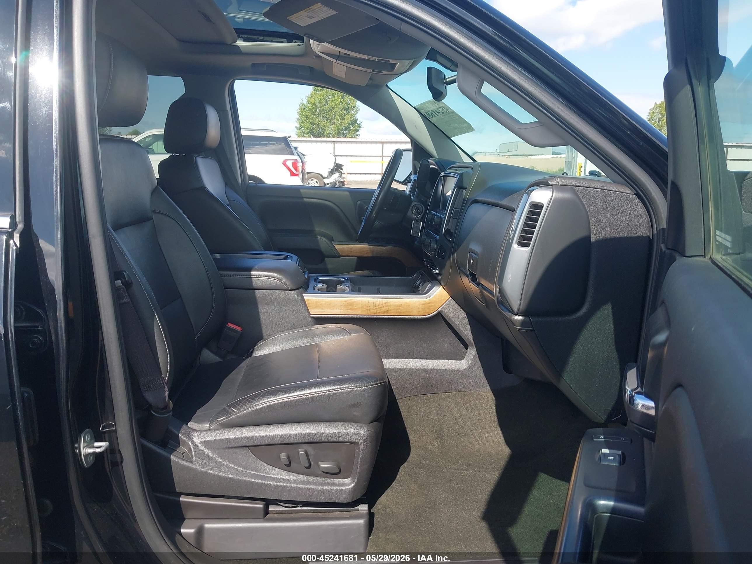 2015 Chevrolet Silverado 1500 1lz/2lz Черный vin: 3GCUKSEC8FG529761