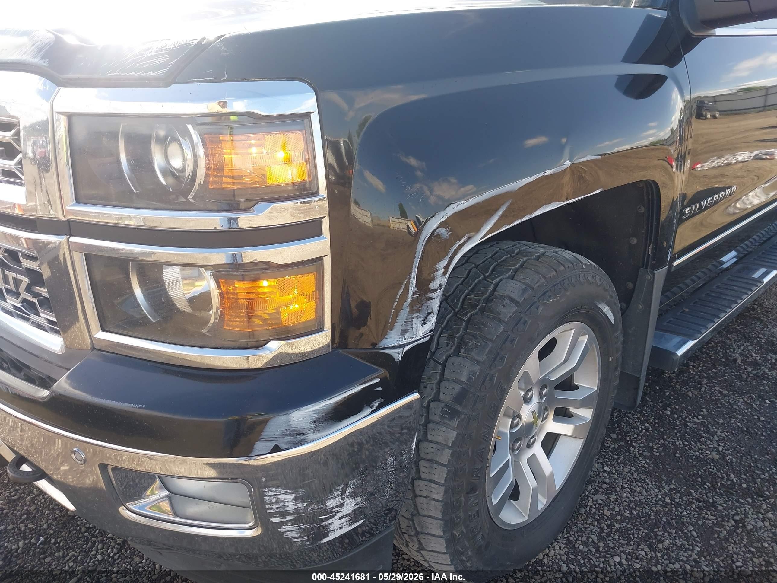 2015 Chevrolet Silverado 1500 1lz/2lz Черный vin: 3GCUKSEC8FG529761