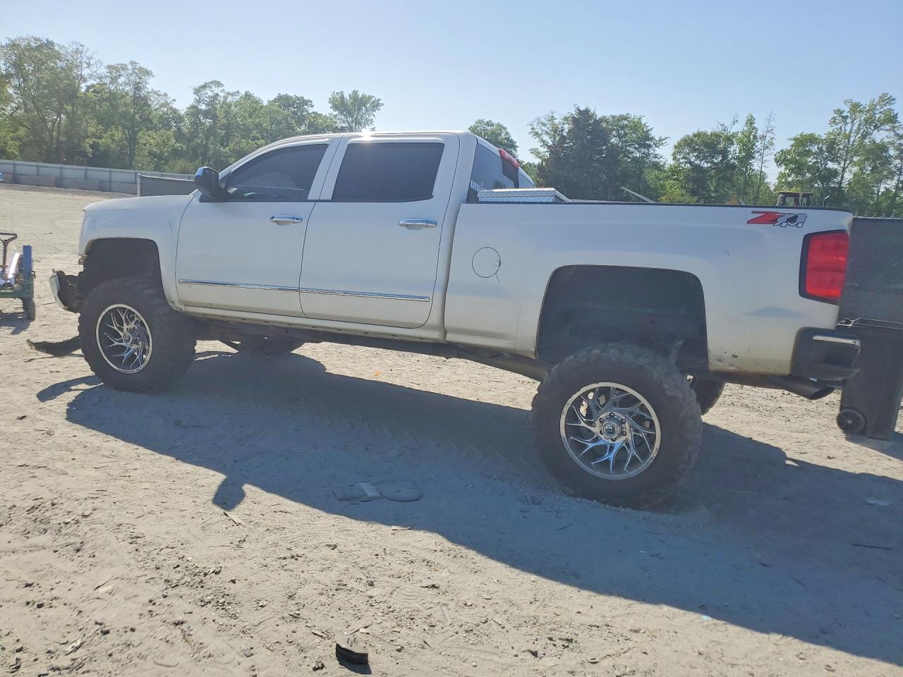 2014 Chevrolet Silverado K1500 Ltz Beige vin: 3GCUKSEC9EG142005
