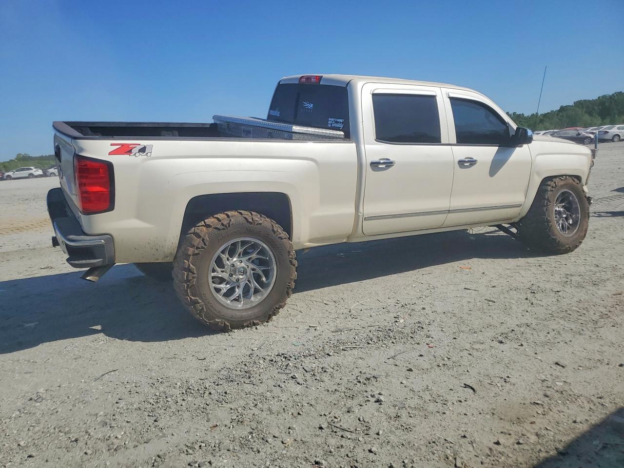 2014 Chevrolet Silverado K1500 Ltz Beige vin: 3GCUKSEC9EG142005