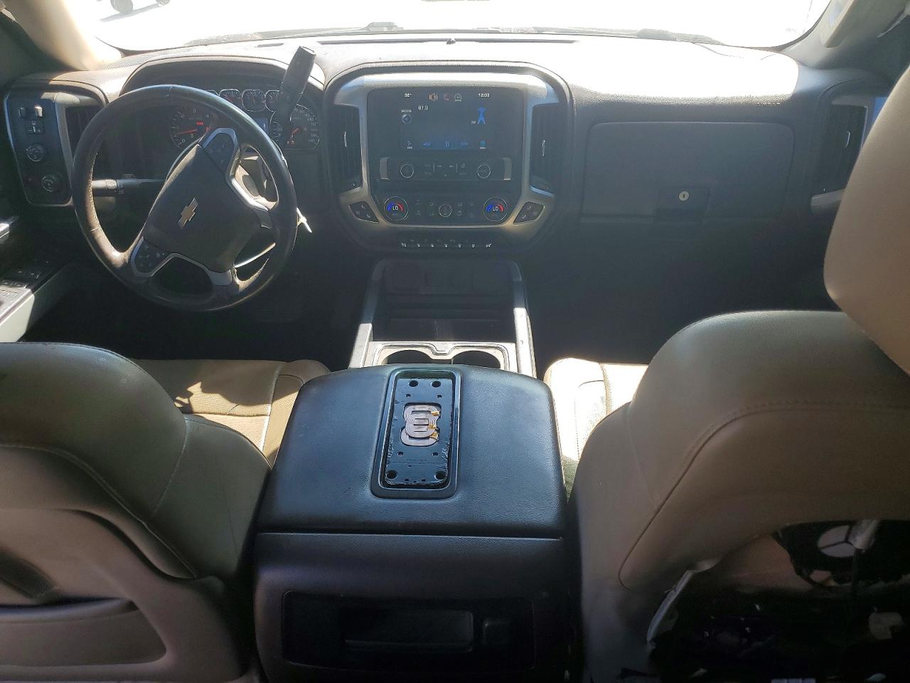 2014 Chevrolet Silverado K1500 Ltz Beige vin: 3GCUKSEC9EG142005