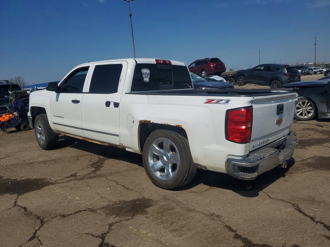 2014 Chevrolet Silverado K1500 Ltz Белый vin: 3GCUKSEC9EG155322