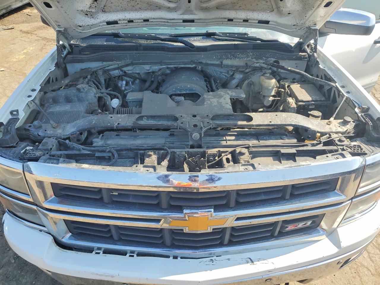 2014 Chevrolet Silverado K1500 Ltz Белый vin: 3GCUKSEC9EG155322
