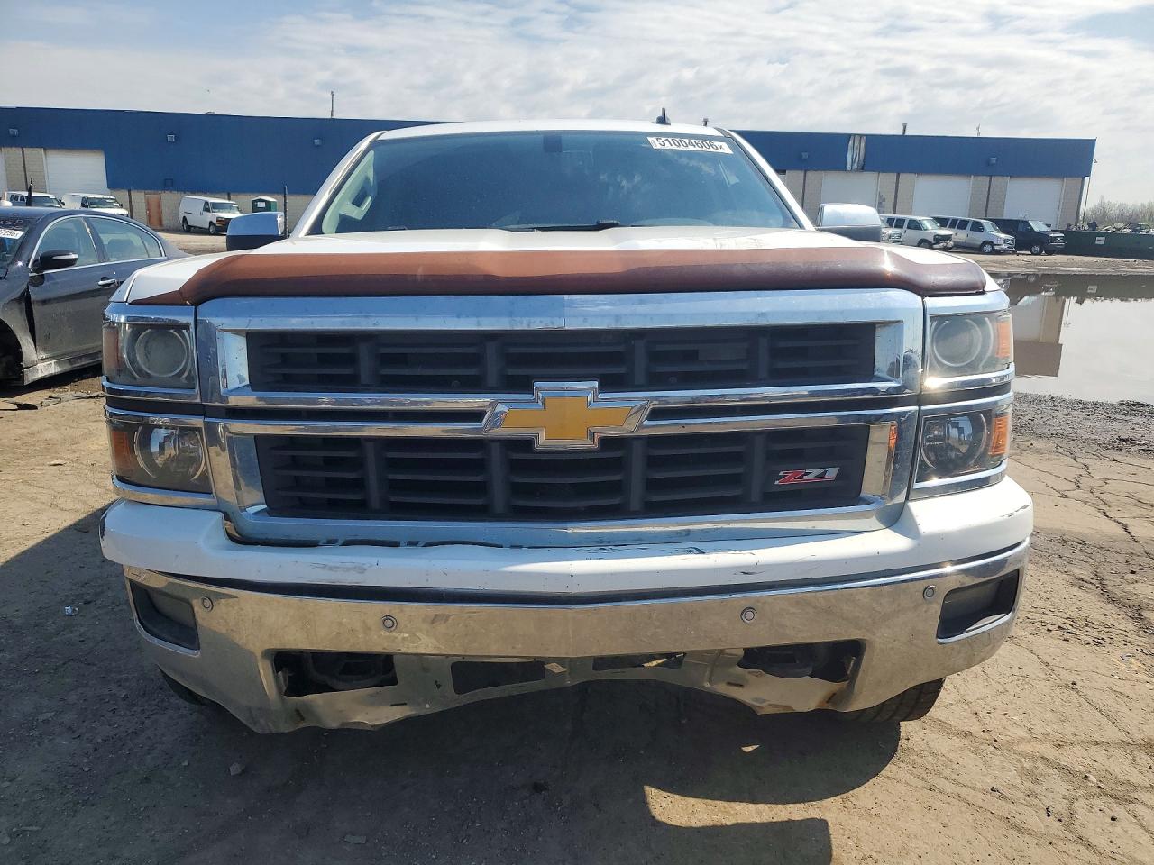 2014 Chevrolet Silverado K1500 Ltz Белый vin: 3GCUKSEC9EG155322