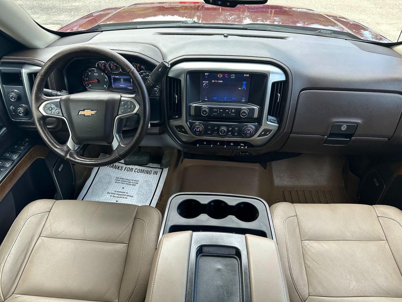 2014 Chevrolet Silverado K1500 Ltz Burgundy vin: 3GCUKSEC9EG220959