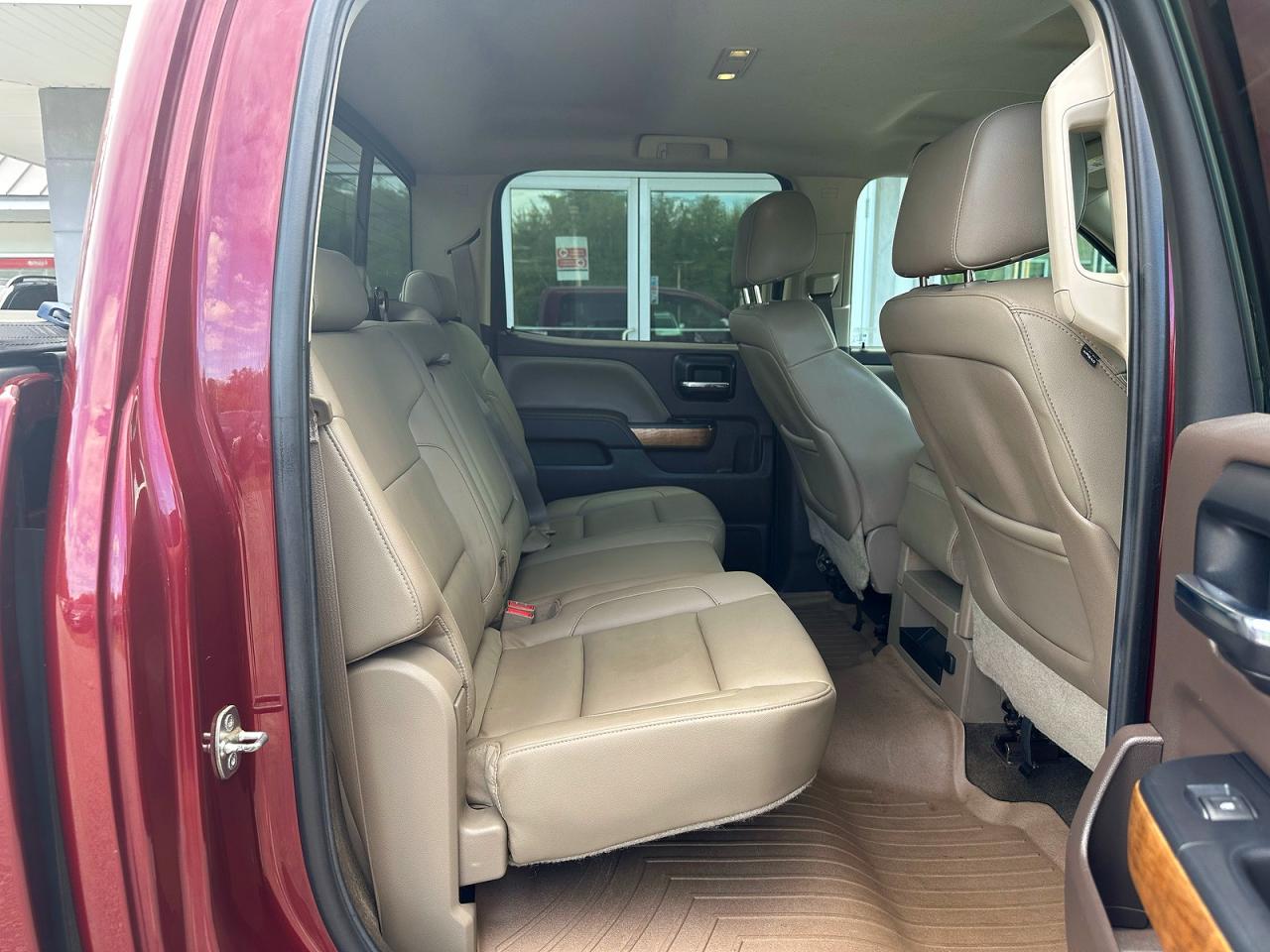 2014 Chevrolet Silverado K1500 Ltz Burgundy vin: 3GCUKSEC9EG220959