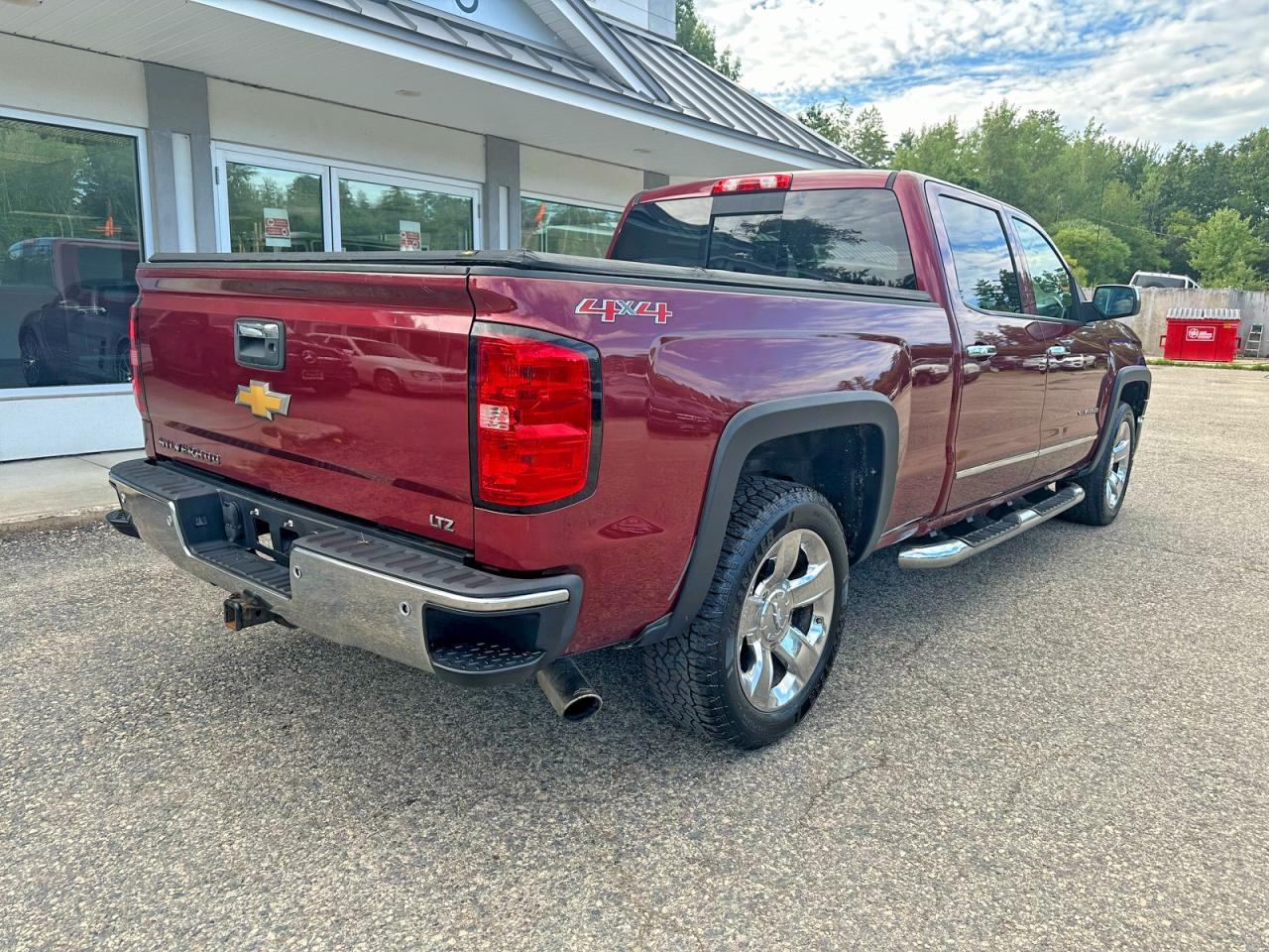 2014 Chevrolet Silverado K1500 Ltz Burgundy vin: 3GCUKSEC9EG220959