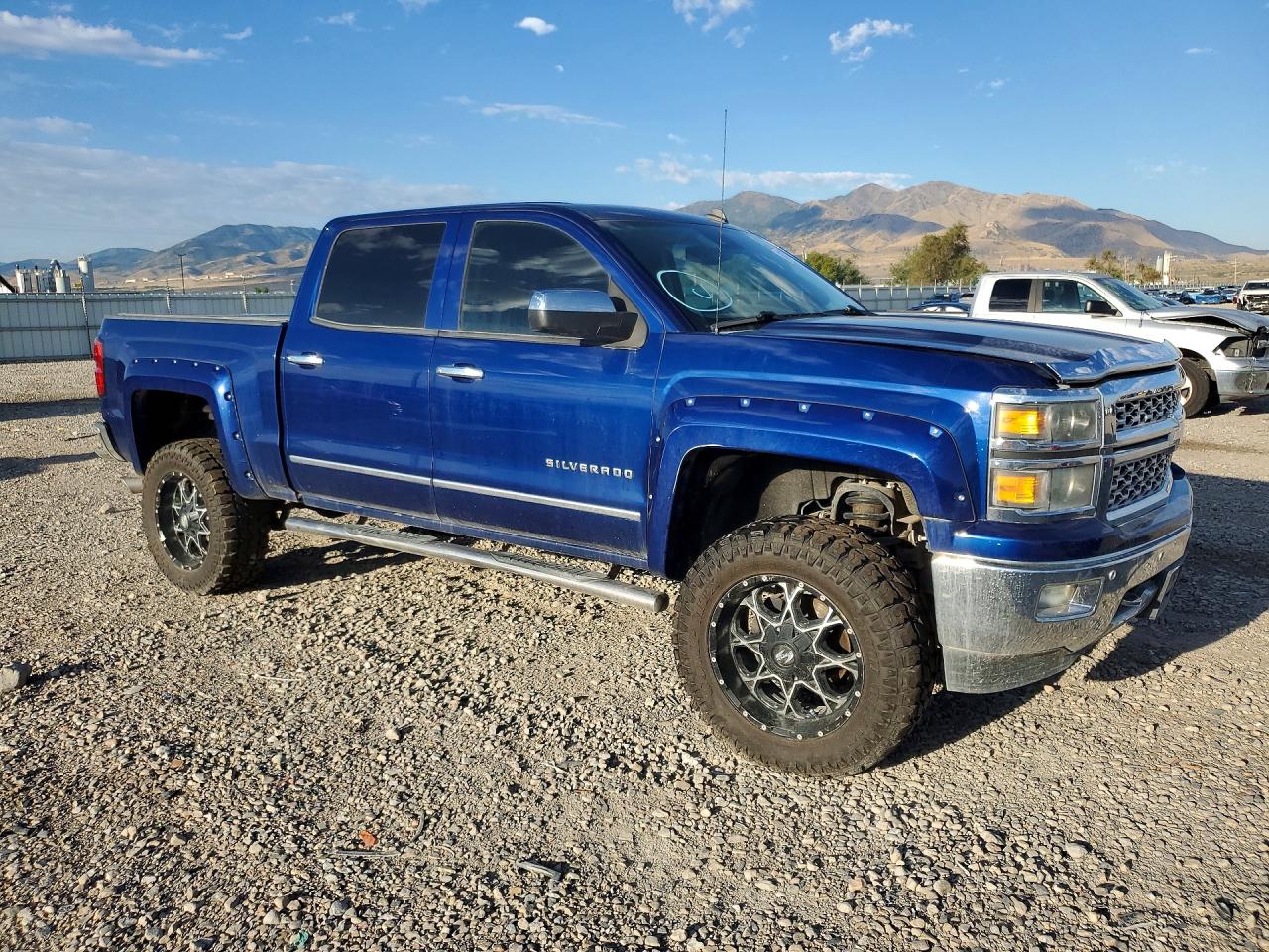2014 Chevrolet Silverado K1500 Ltz Синий vin: 3GCUKSEC9EG300245