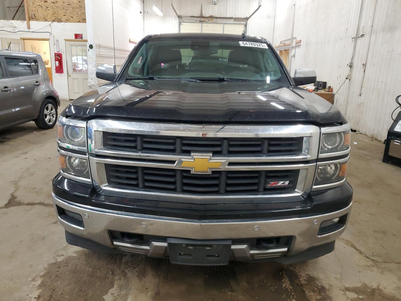 2014 Chevrolet Silverado K1500 Ltz Black vin: 3GCUKSEC9EG361823