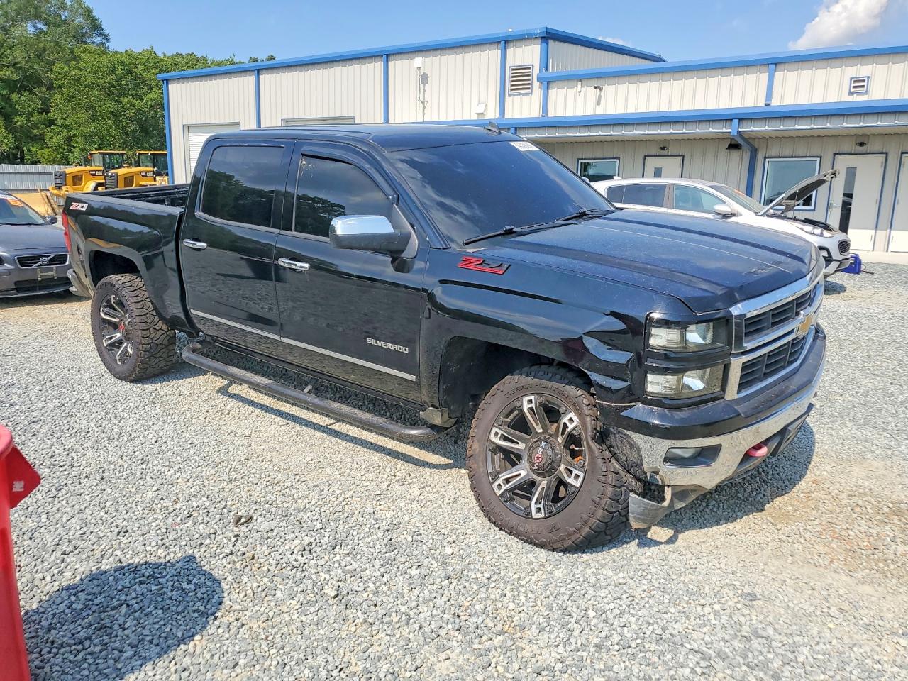 2014 Chevrolet Silverado Black vin: 3GCUKSEC9EG366892