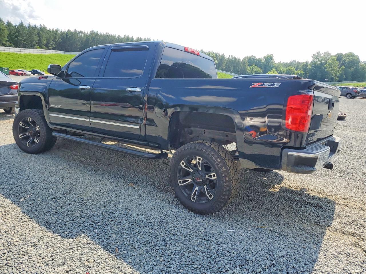 2014 Chevrolet Silverado Black vin: 3GCUKSEC9EG366892