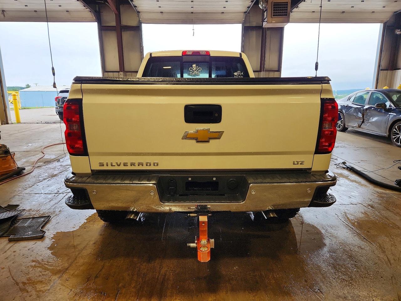 2014 Chevrolet Silverado K1500 Ltz Белый vin: 3GCUKSEC9EG525801