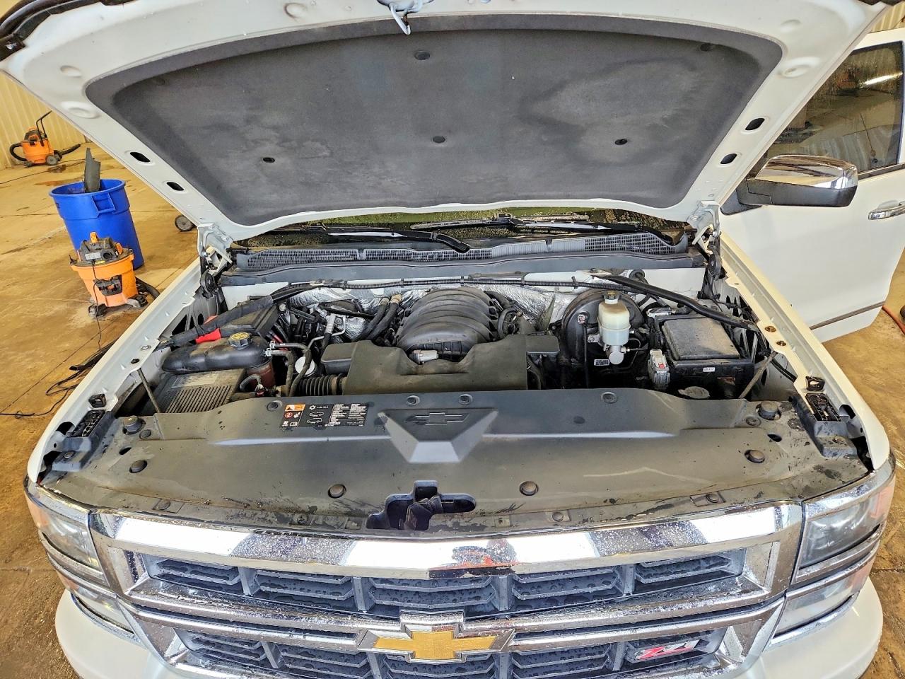 2014 Chevrolet Silverado K1500 Ltz Белый vin: 3GCUKSEC9EG525801