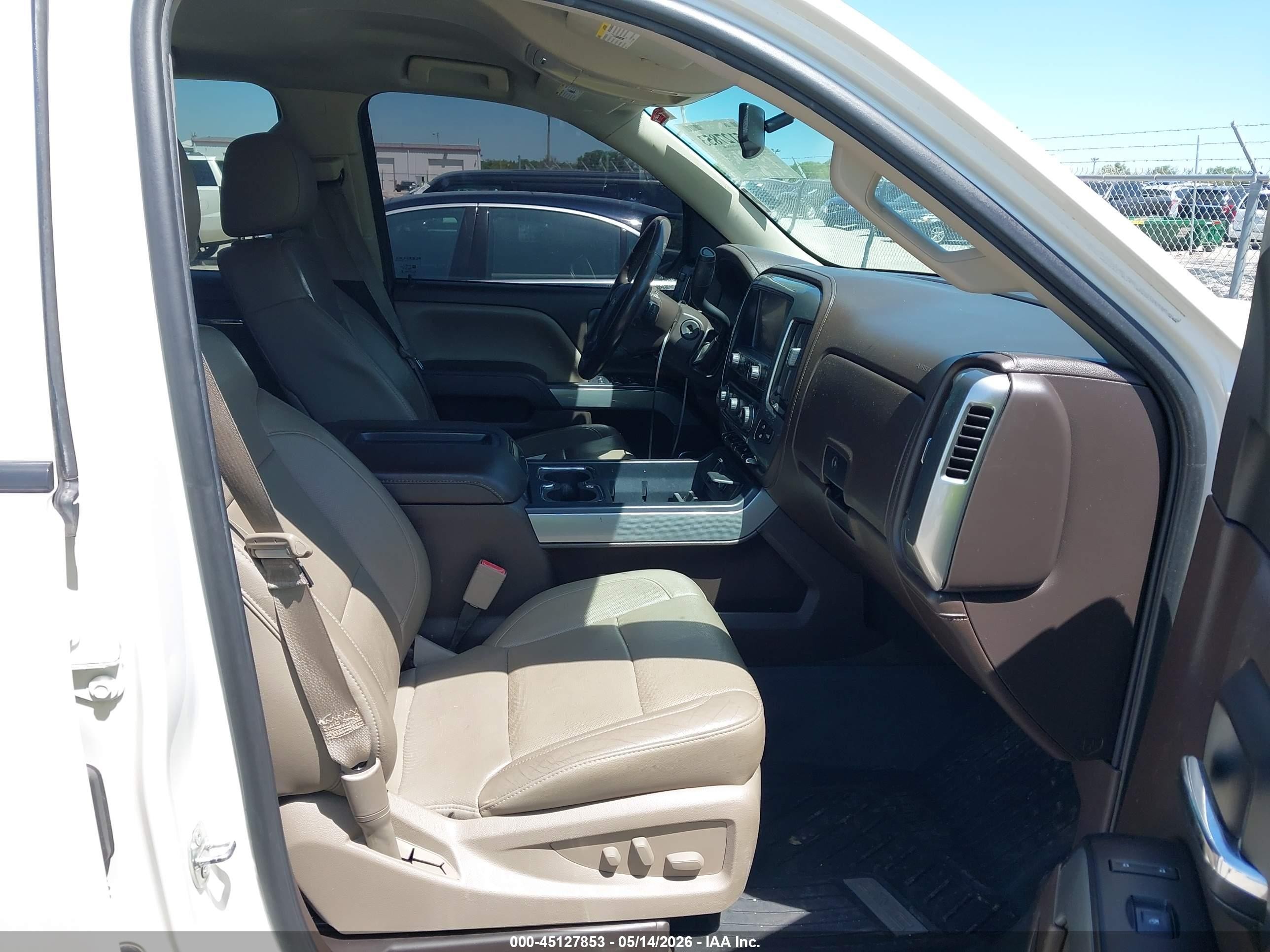 2014 Chevrolet Silverado 1500 2lz Белый vin: 3GCUKSEC9EG550844