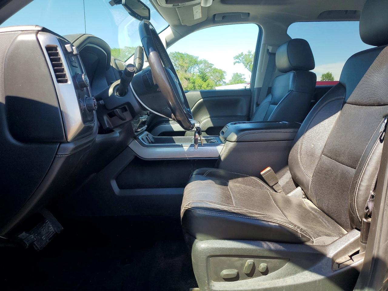 2015 Chevrolet Silverado K1500 Ltz Black vin: 3GCUKSEC9FG326927