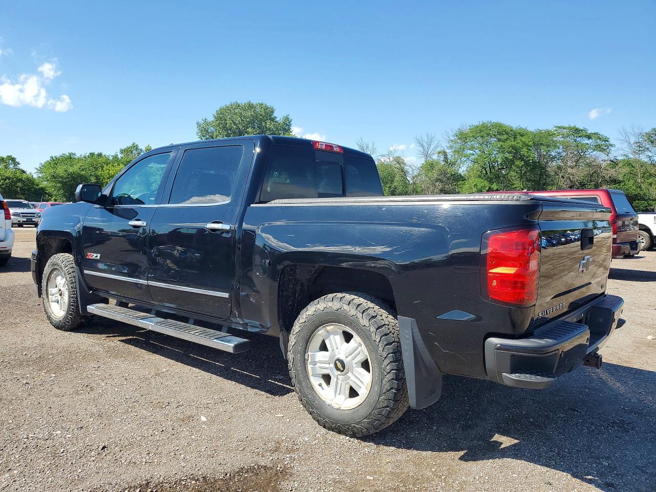 2015 Chevrolet Silverado K1500 Ltz Black vin: 3GCUKSEC9FG326927