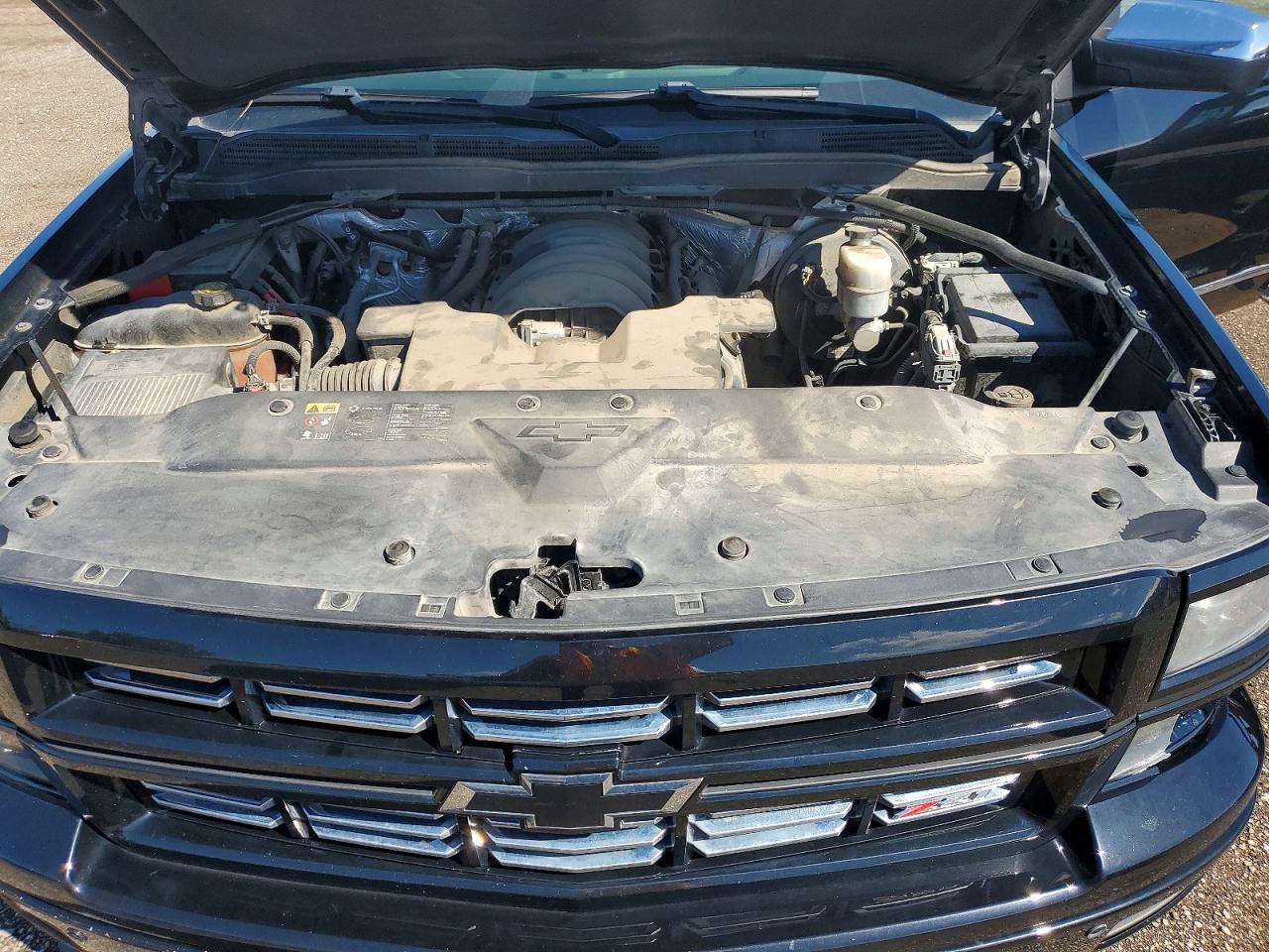 2015 Chevrolet Silverado K1500 Ltz Black vin: 3GCUKSEC9FG326927