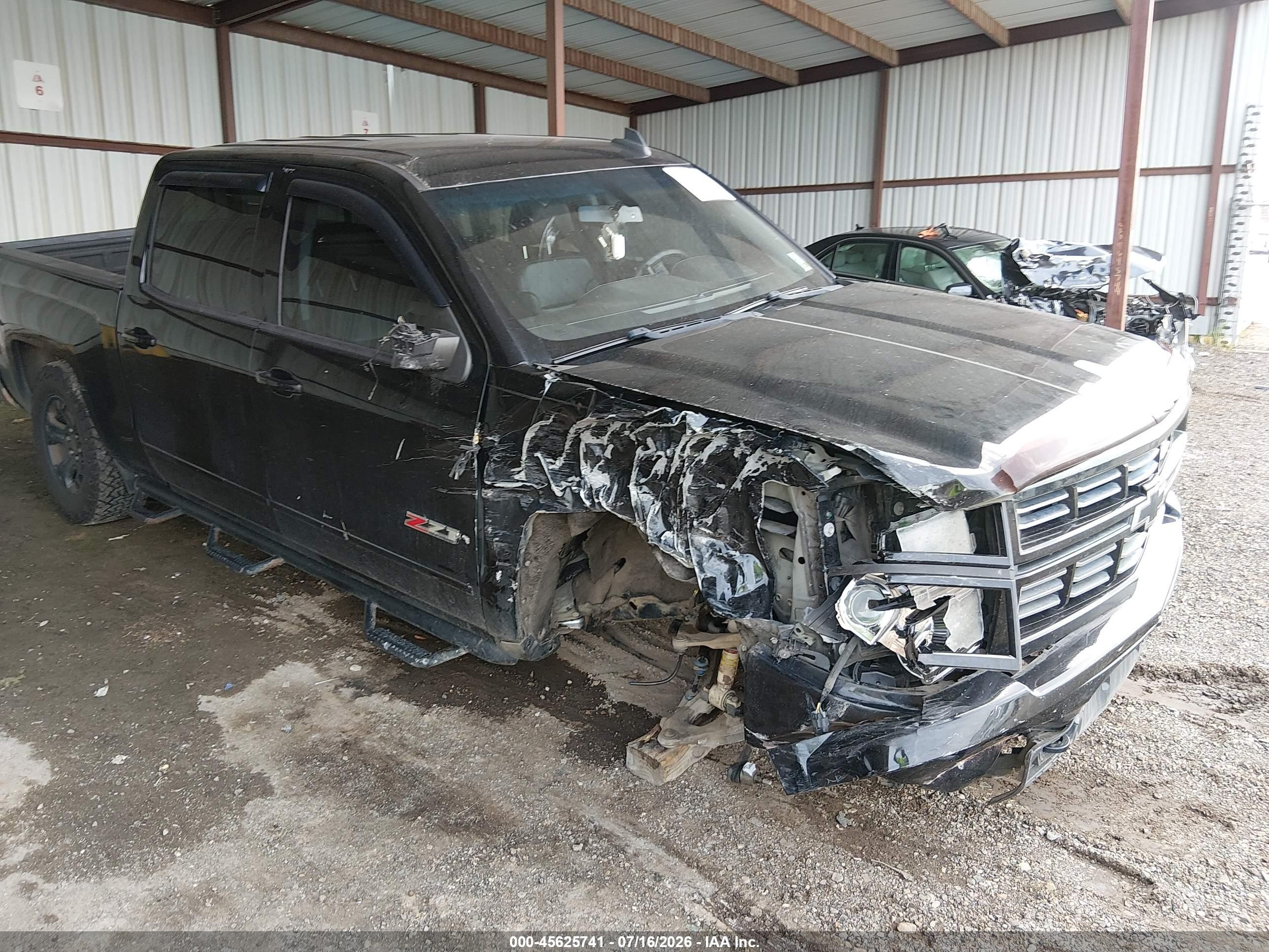 2015 Chevrolet Silverado 1500 Ltz Черный vin: 3GCUKSEC9FG346997