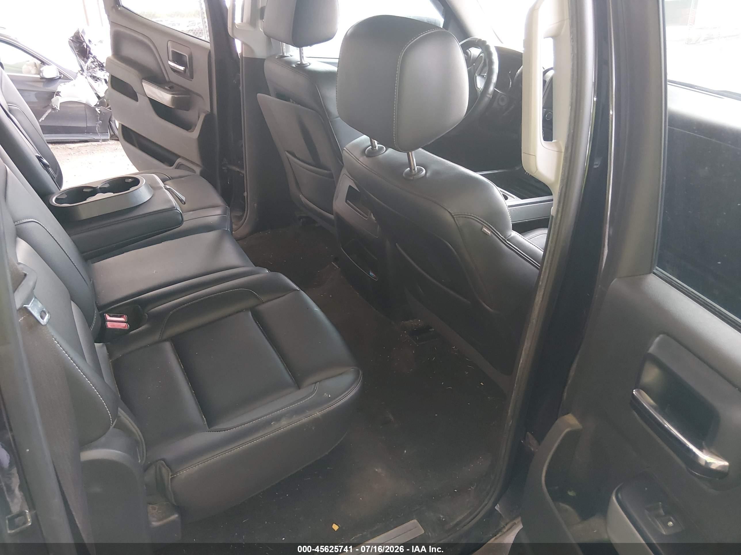 2015 Chevrolet Silverado 1500 Ltz Черный vin: 3GCUKSEC9FG346997