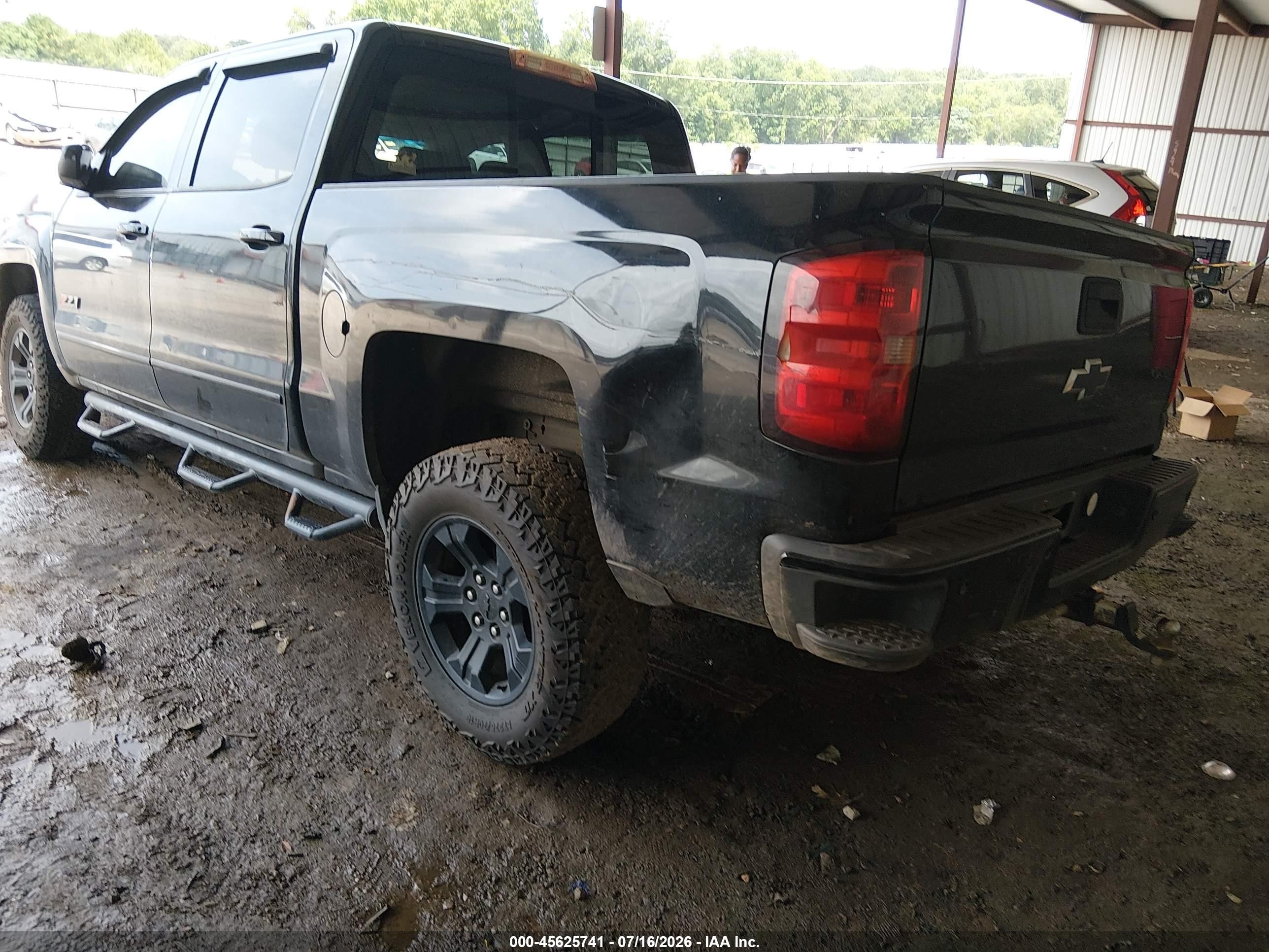 2015 Chevrolet Silverado 1500 Ltz Черный vin: 3GCUKSEC9FG346997