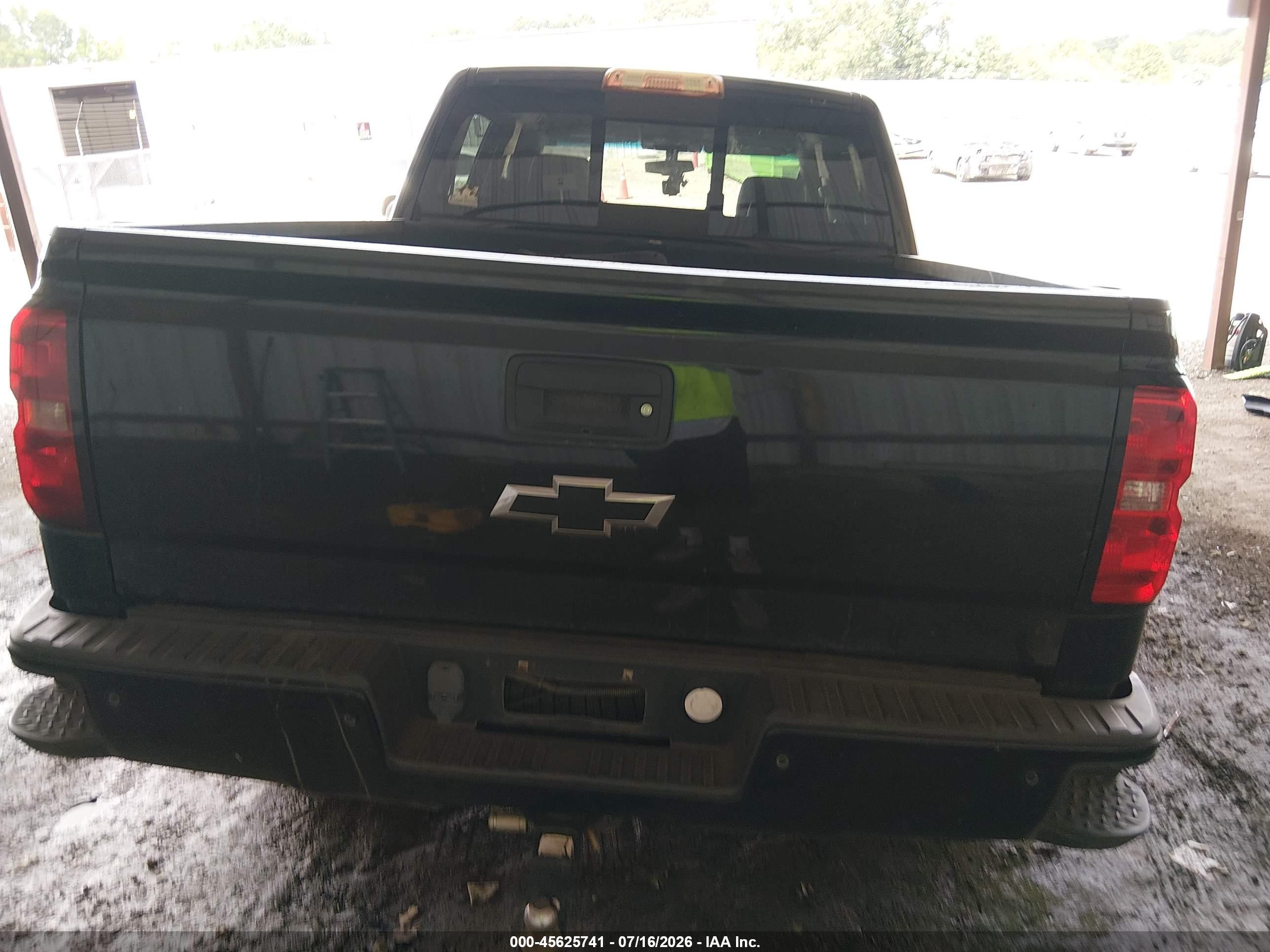 2015 Chevrolet Silverado 1500 Ltz Черный vin: 3GCUKSEC9FG346997