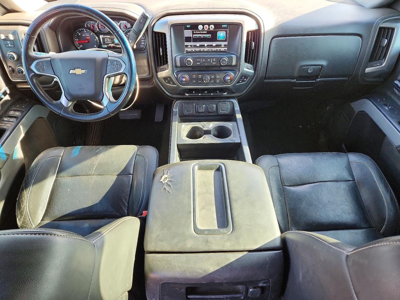 2015 Chevrolet Silverado K1500 Ltz Черный vin: 3GCUKSEC9FG508515