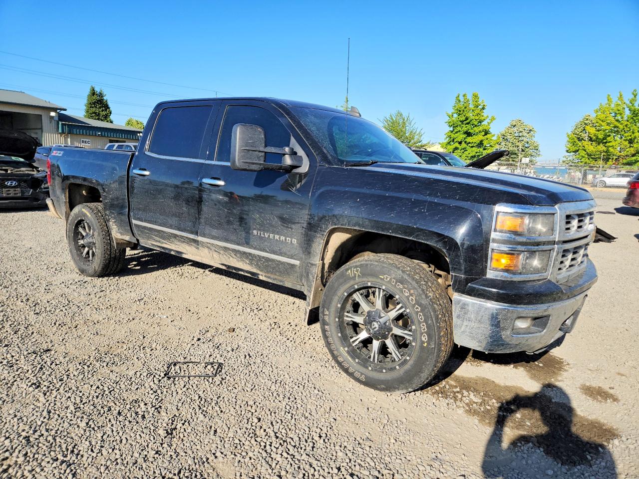 2015 Chevrolet Silverado K1500 Ltz Черный vin: 3GCUKSEC9FG508515