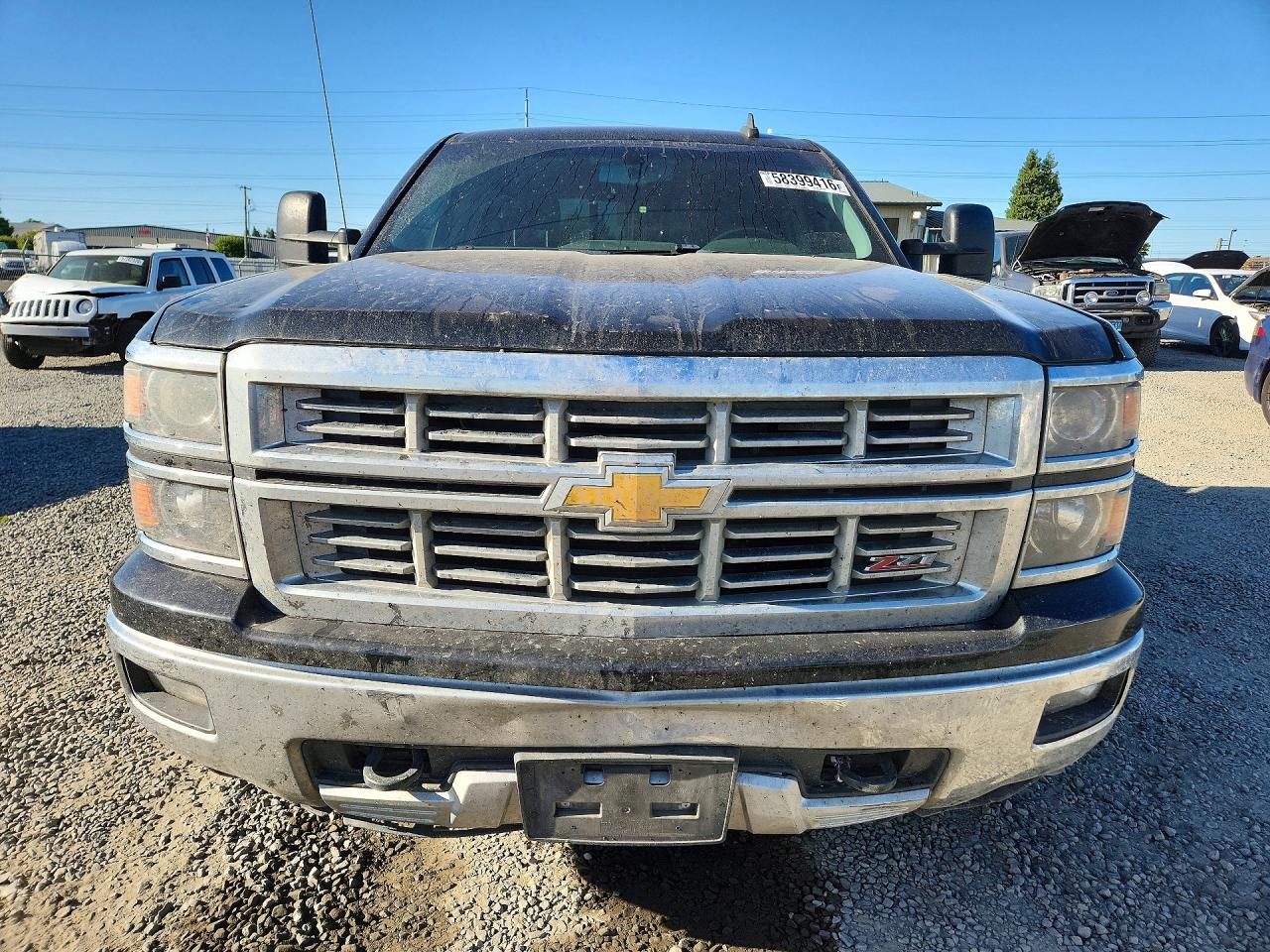 2015 Chevrolet Silverado K1500 Ltz Черный vin: 3GCUKSEC9FG508515