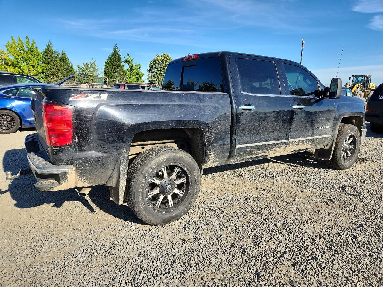 2015 Chevrolet Silverado K1500 Ltz Черный vin: 3GCUKSEC9FG508515
