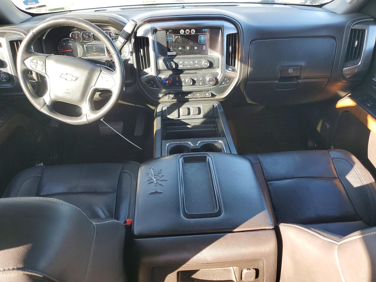 2015 Chevrolet Silverado K1500 Ltz Black vin: 3GCUKSEC9FG513696