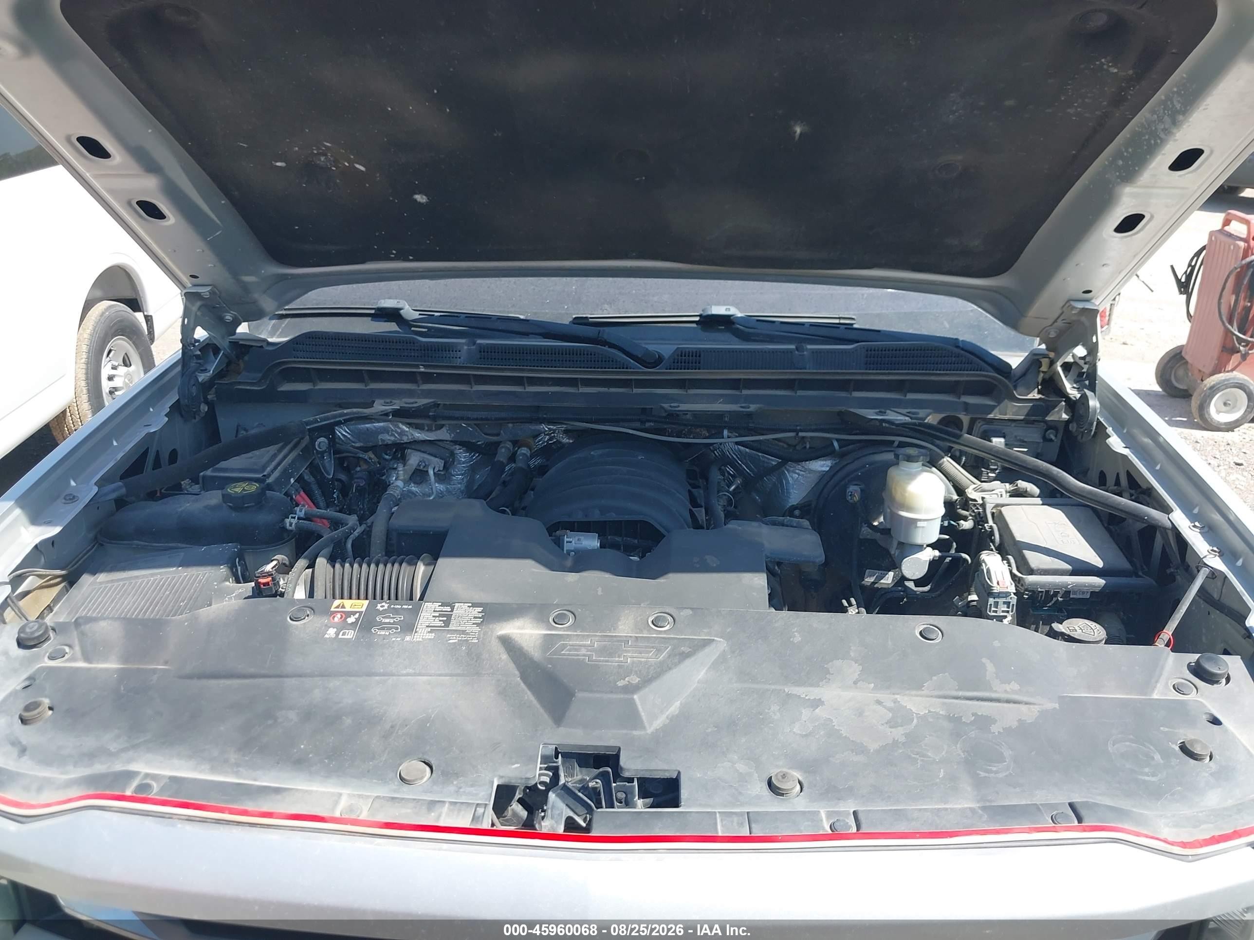 2016 Chevrolet Silverado 1500 2lz Silver vin: 3GCUKSEC9GG275995