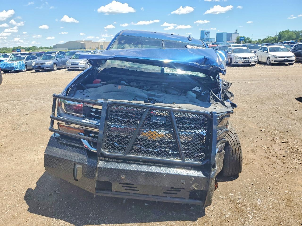 2016 Chevrolet Silverado K1500 Ltz Blue vin: 3GCUKSEC9GG306906