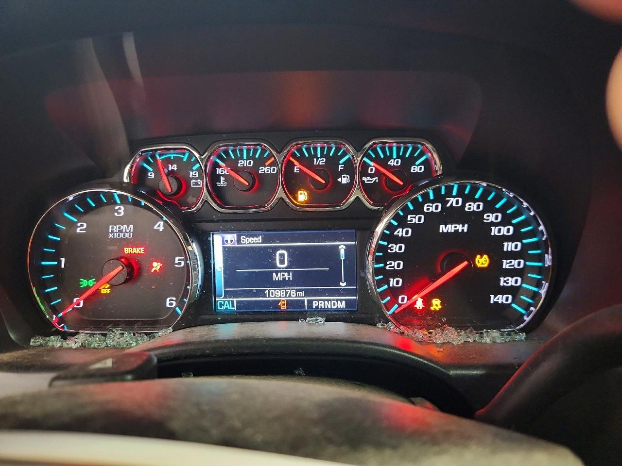2016 Chevrolet Silverado K1500 Ltz Blue vin: 3GCUKSEC9GG306906
