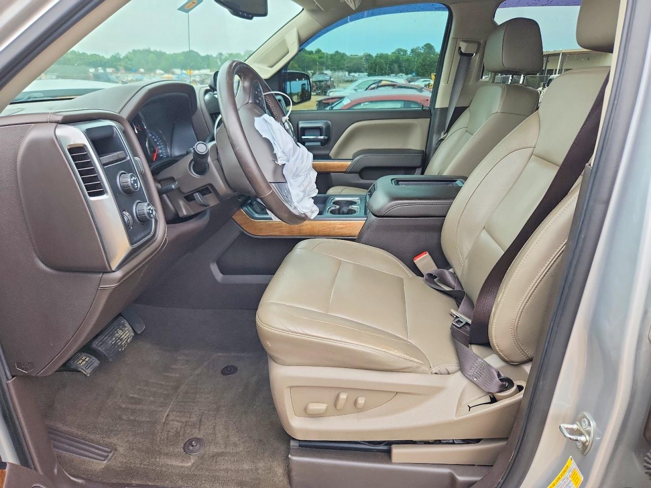 2018 Chevrolet Silverado K1500 Ltz Silver vin: 3GCUKSEC9JG427071
