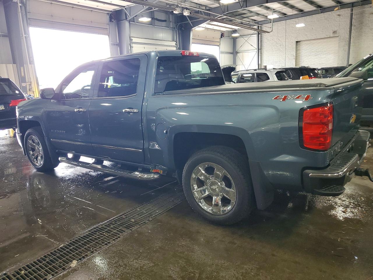 2014 Chevrolet Silverado K1500 Ltz Blue vin: 3GCUKSECXEG315644