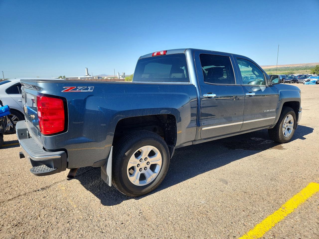 2014 Chevrolet Silverado K1500 Ltz Teal vin: 3GCUKSECXEG362267