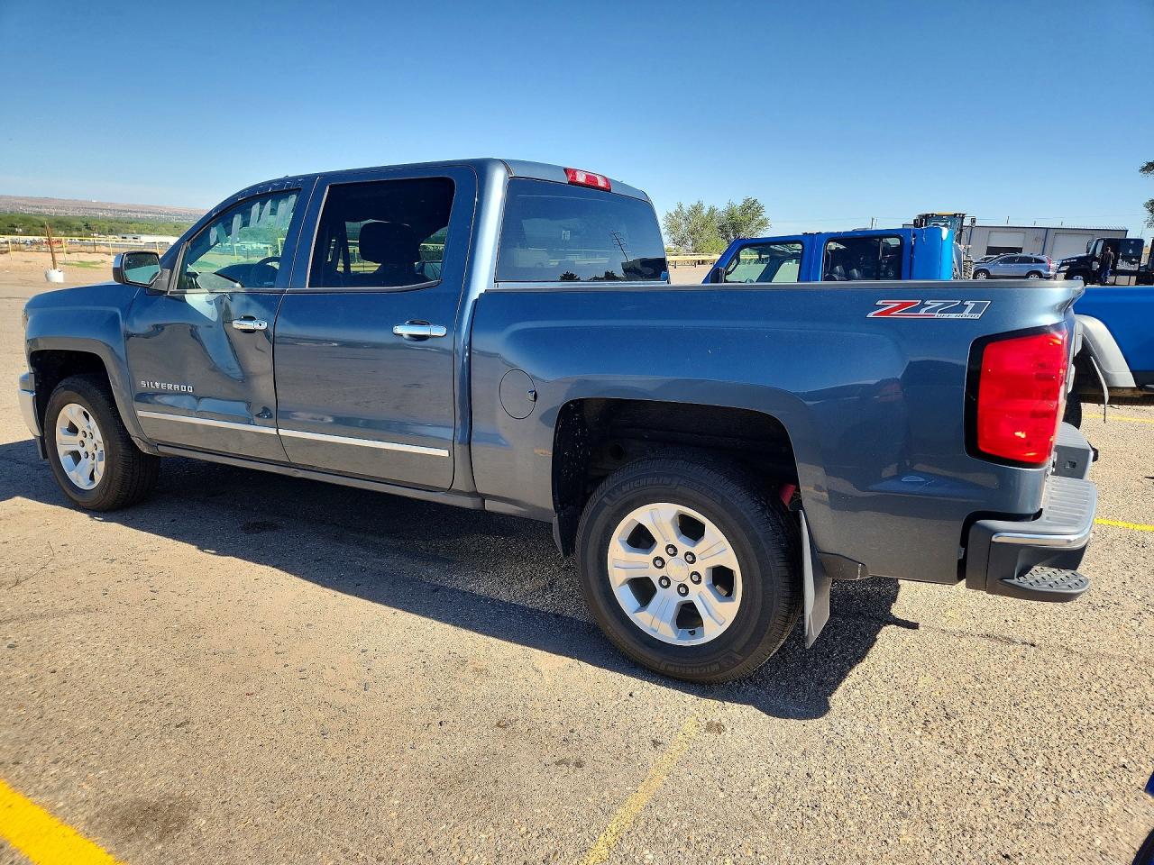 2014 Chevrolet Silverado K1500 Ltz Teal vin: 3GCUKSECXEG362267