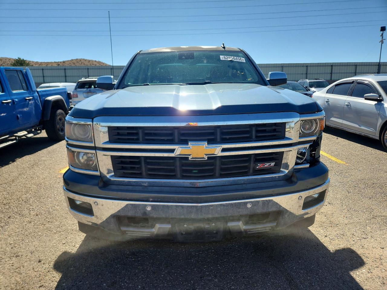 2014 Chevrolet Silverado K1500 Ltz Teal vin: 3GCUKSECXEG362267