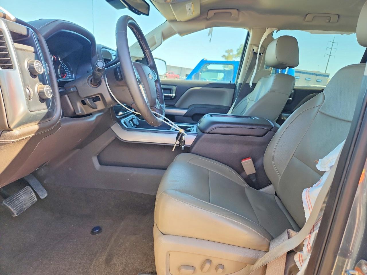 2014 Chevrolet Silverado K1500 Ltz Teal vin: 3GCUKSECXEG362267