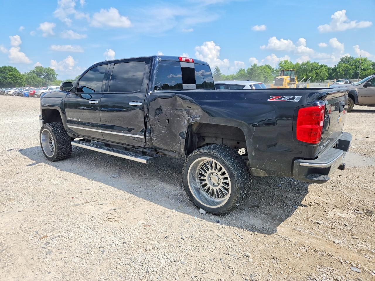 2014 Chevrolet Silverado K1500 Ltz Black vin: 3GCUKSECXEG476382