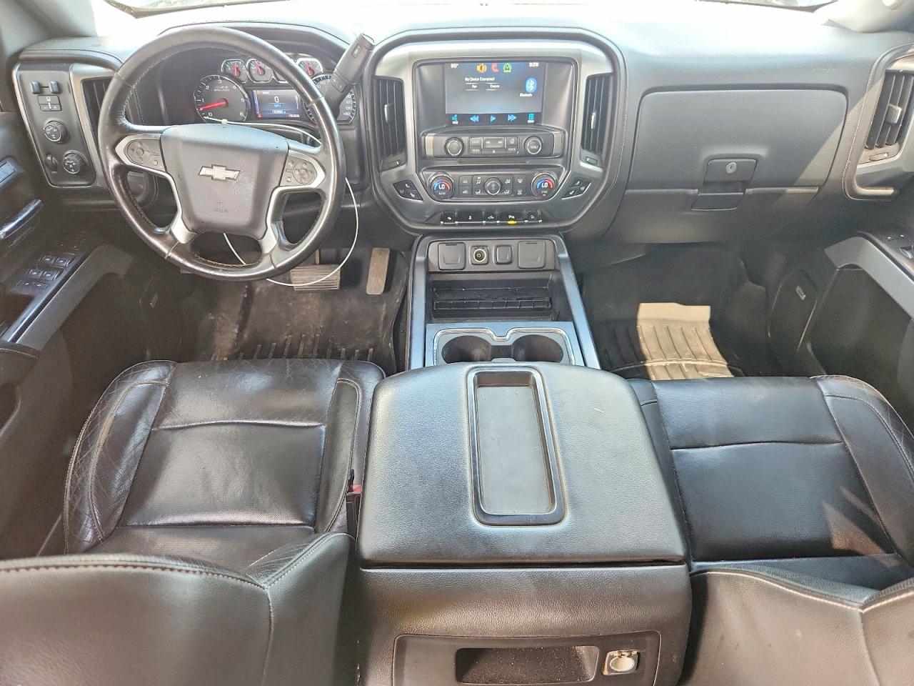 2014 Chevrolet Silverado K1500 Ltz Black vin: 3GCUKSECXEG476382