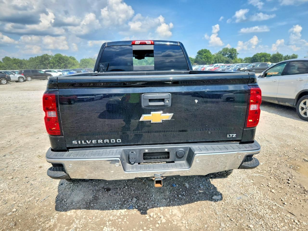 2014 Chevrolet Silverado K1500 Ltz Black vin: 3GCUKSECXEG476382