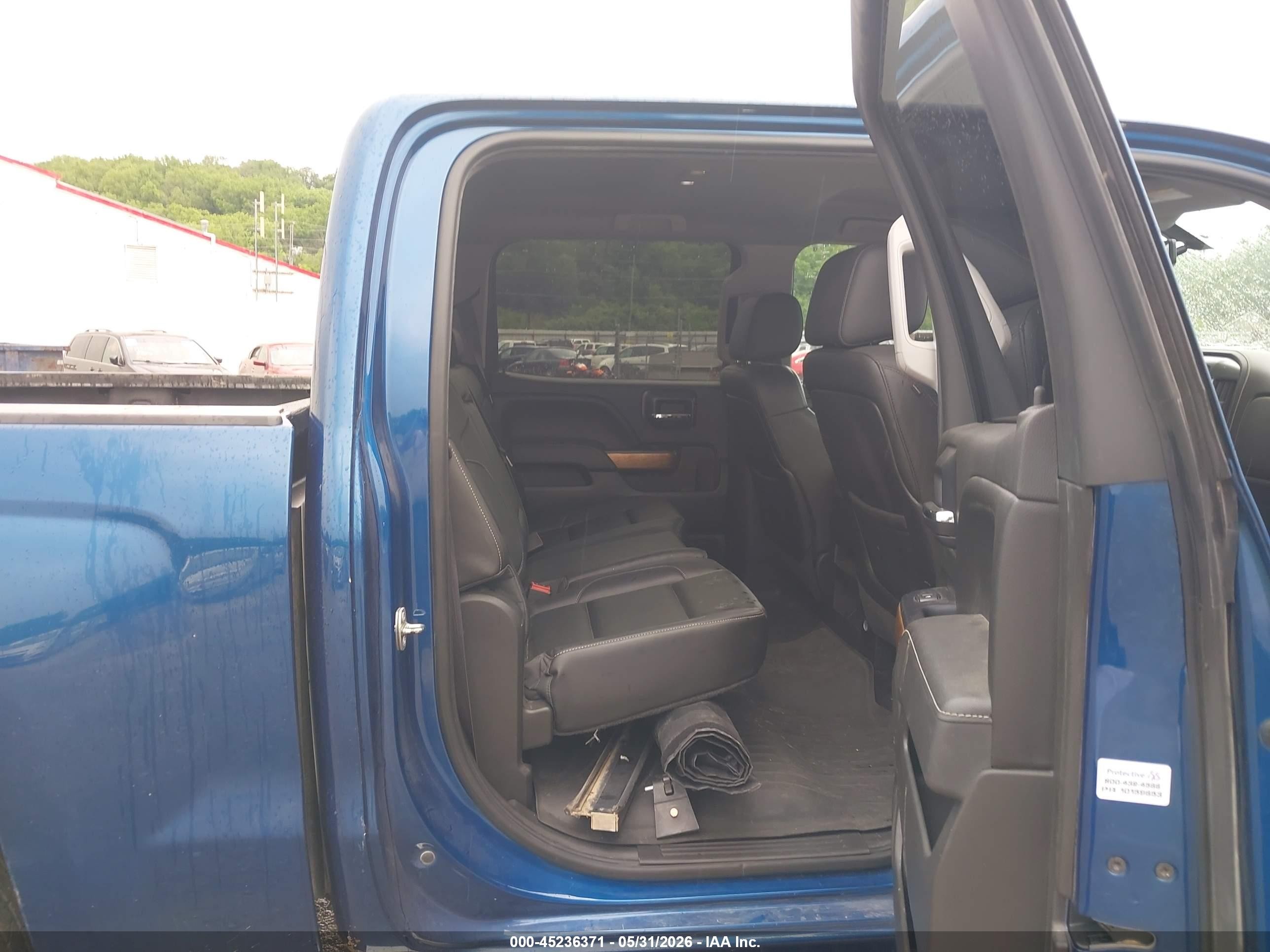 2015 Chevrolet Silverado 1500 1lz Blue vin: 3GCUKSECXFG236489