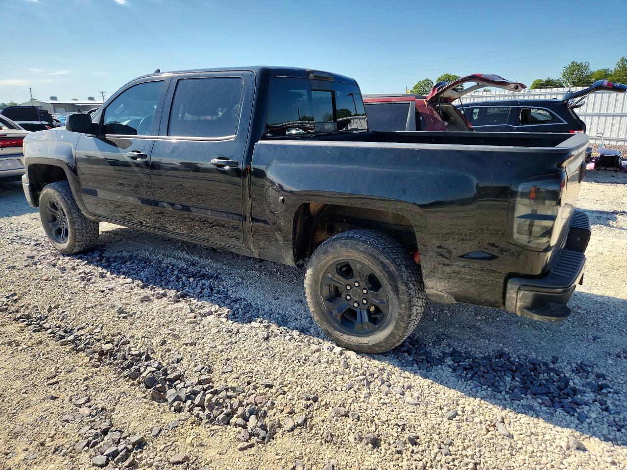 2015 Chevrolet Silverado K1500 Ltz Black vin: 3GCUKSECXFG351416