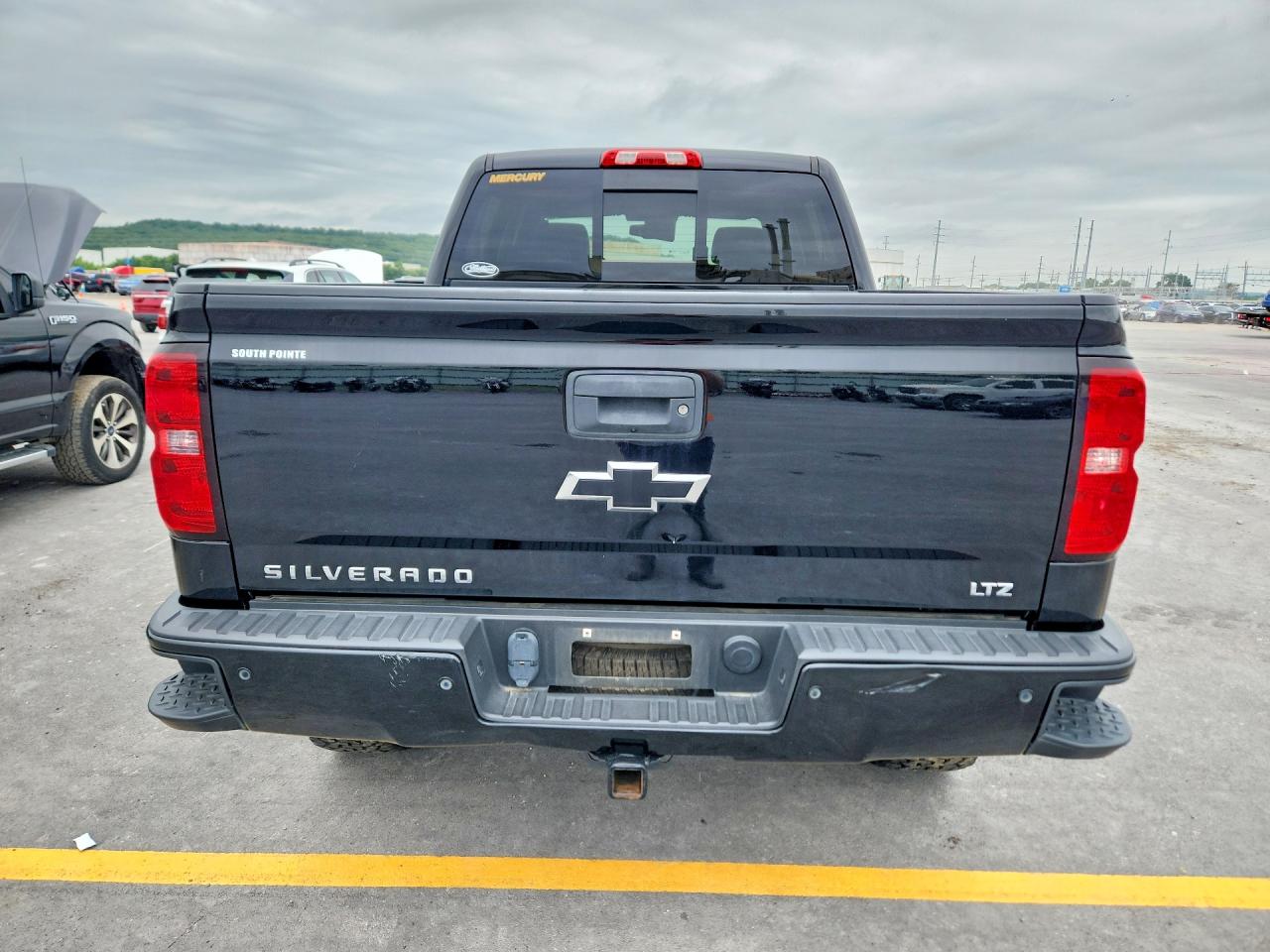 2015 Chevrolet Silverado K1500 Ltz Black vin: 3GCUKSECXFG389597