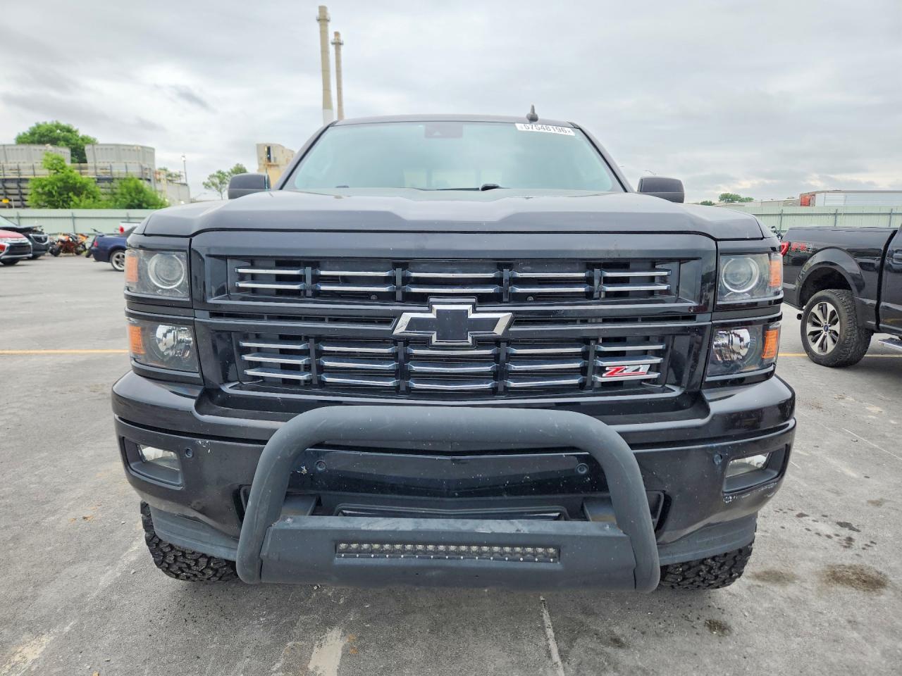 2015 Chevrolet Silverado K1500 Ltz Black vin: 3GCUKSECXFG389597